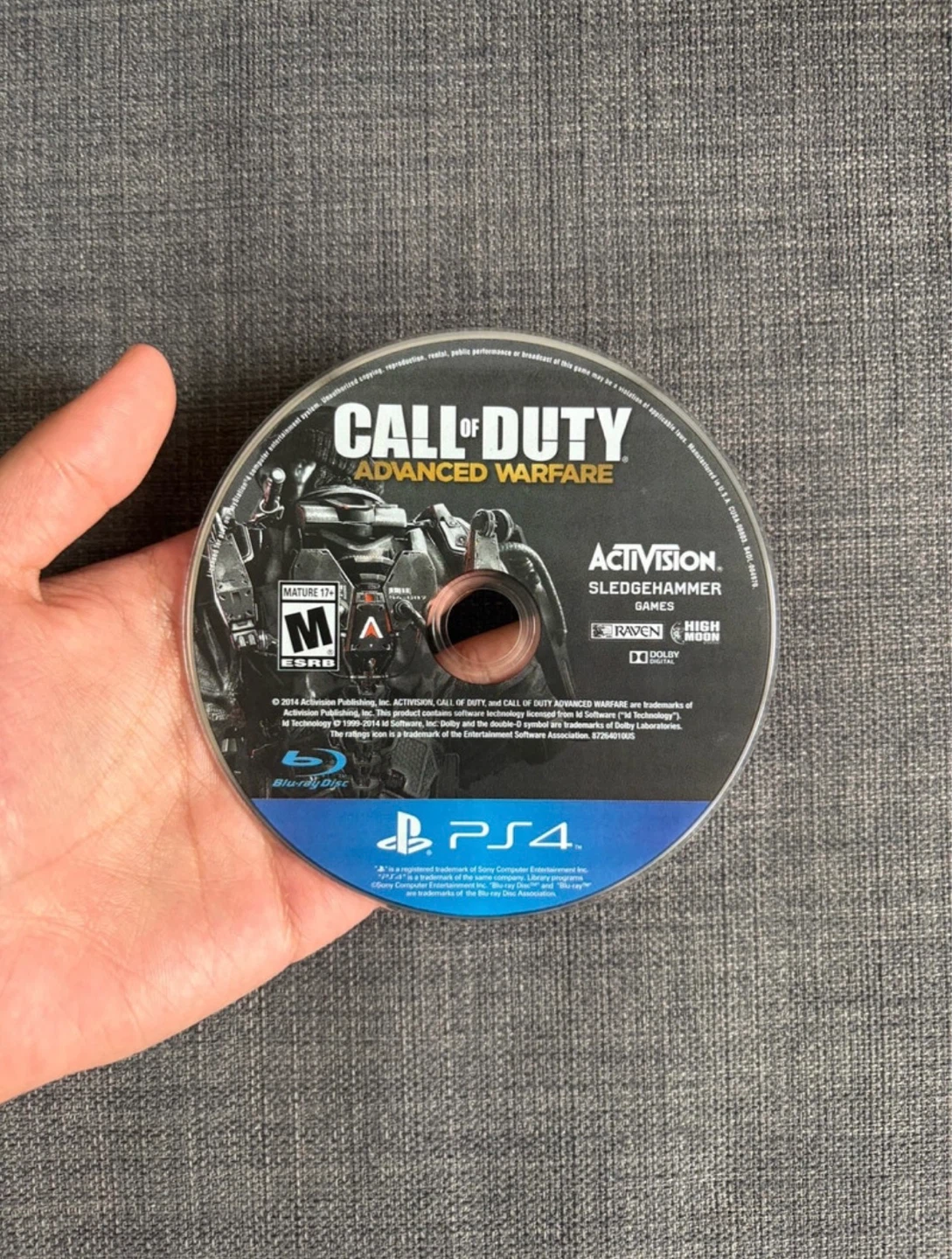 Call of Duty: Advanced Warfare PS4 Disk