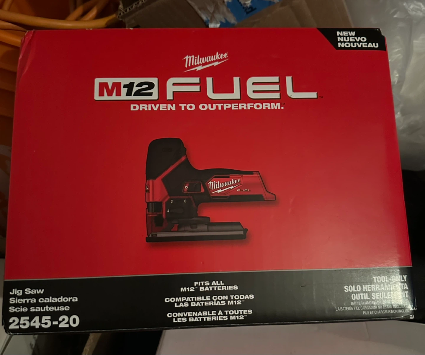 Milwaukee M12 FUEL Jig Saw 2545-20 (Tool Only)