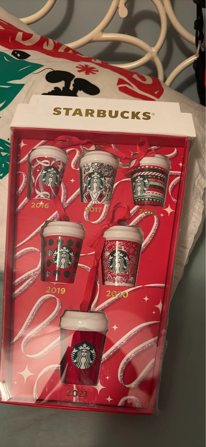 Starbucks ornament box set
