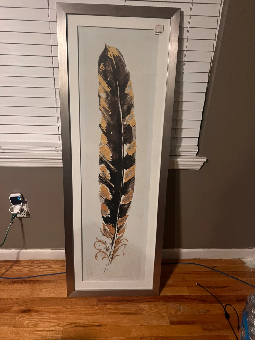 Framed Feather Wall Art - photo 3