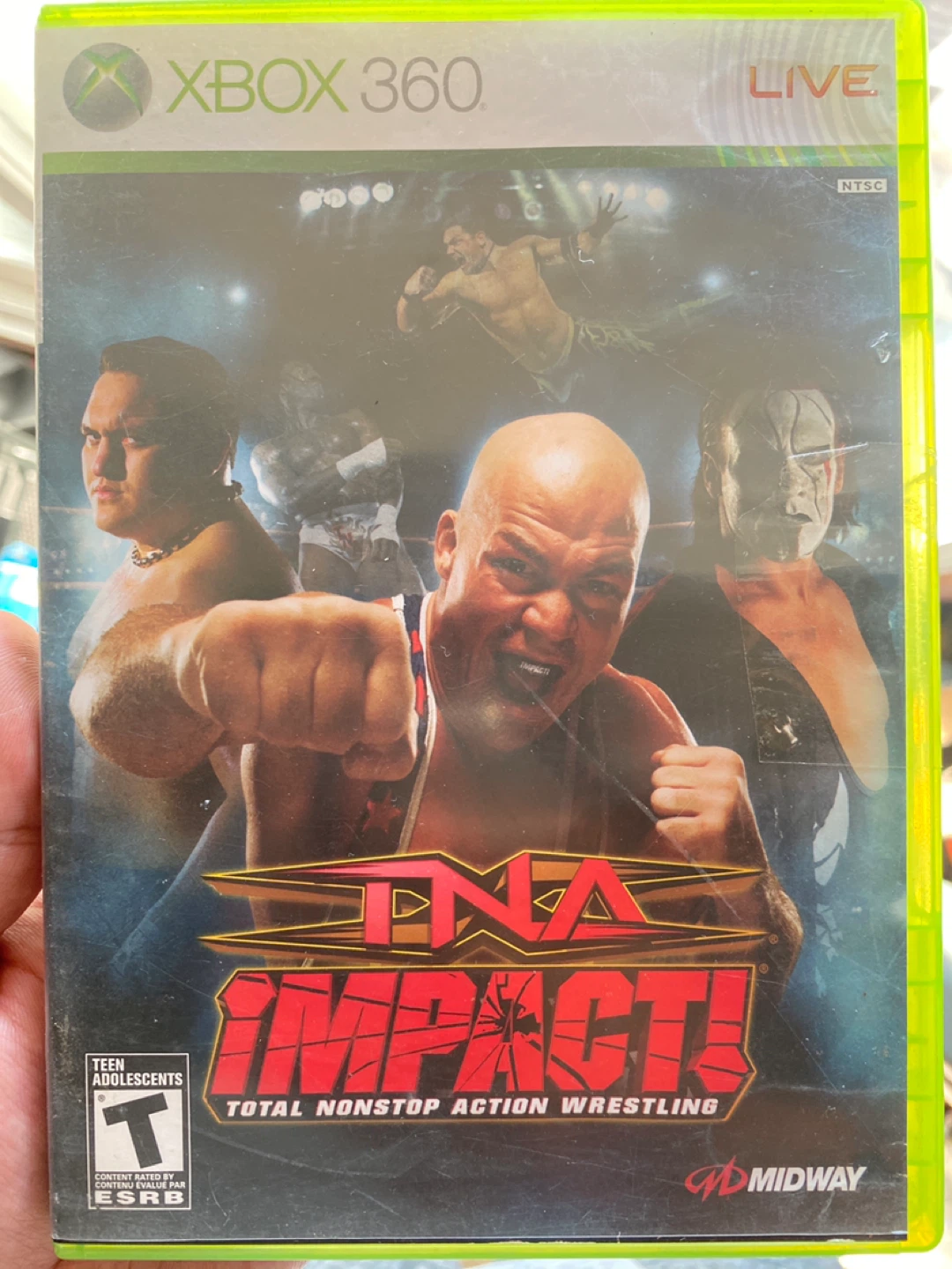 TNA Impact! Total Nonstop Action Wrestling ⚽️ XBOX 360