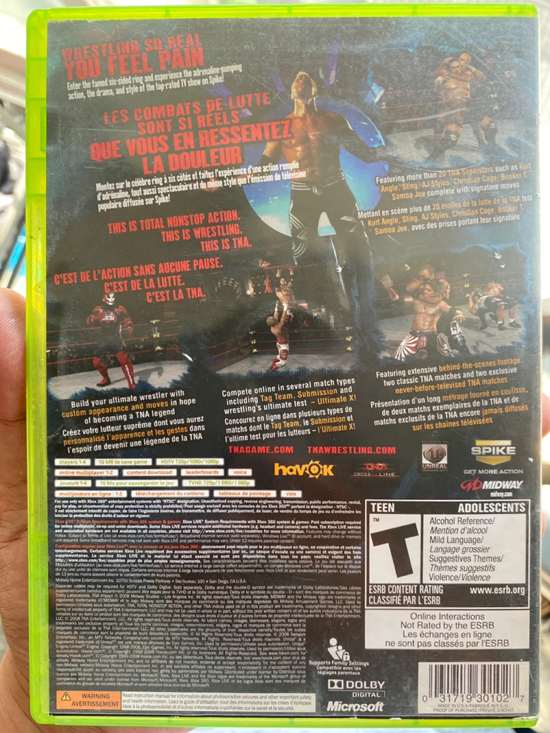 TNA Impact! Total Nonstop Action Wrestling ⚽️ XBOX 360 - photo 2