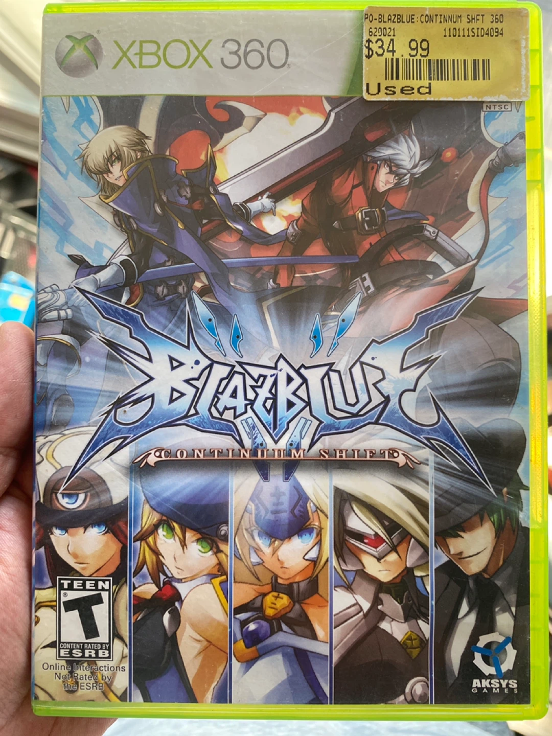 BlazBlue Continuum Shift ⚽️ Xbox 360