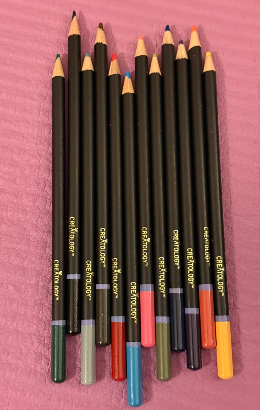 ⚽️Set of 12 Color Pencils and 2 Pencils - CREATOLOGY - photo 2