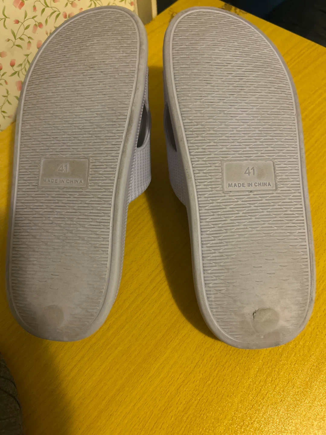 Light Blue Slide Sandals - Size 41 ⚽ - photo 3