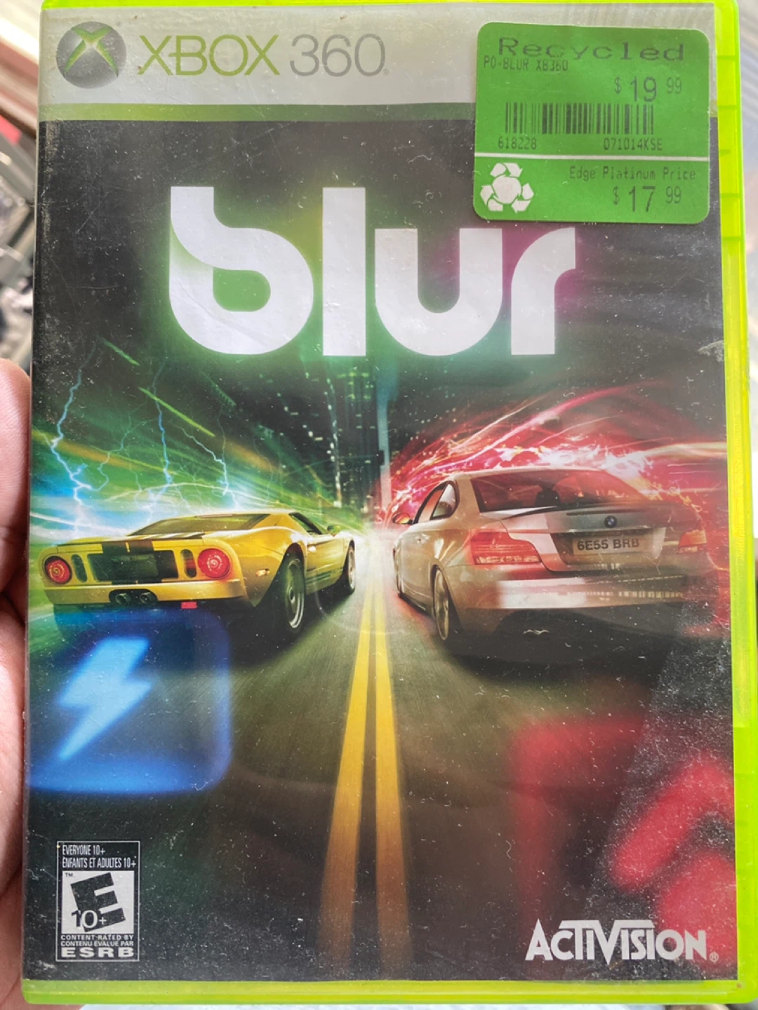 Xbox 360 ⚽️ Blur ⚽️ Video Game