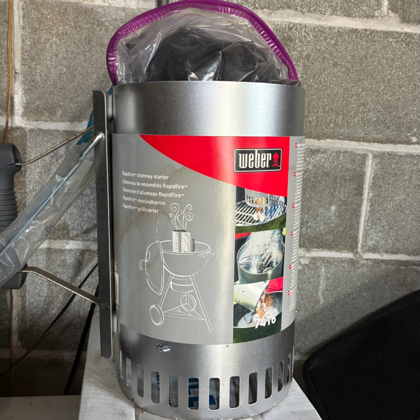 Weber Rapidfire Chimney Starter New without Box - photo 2