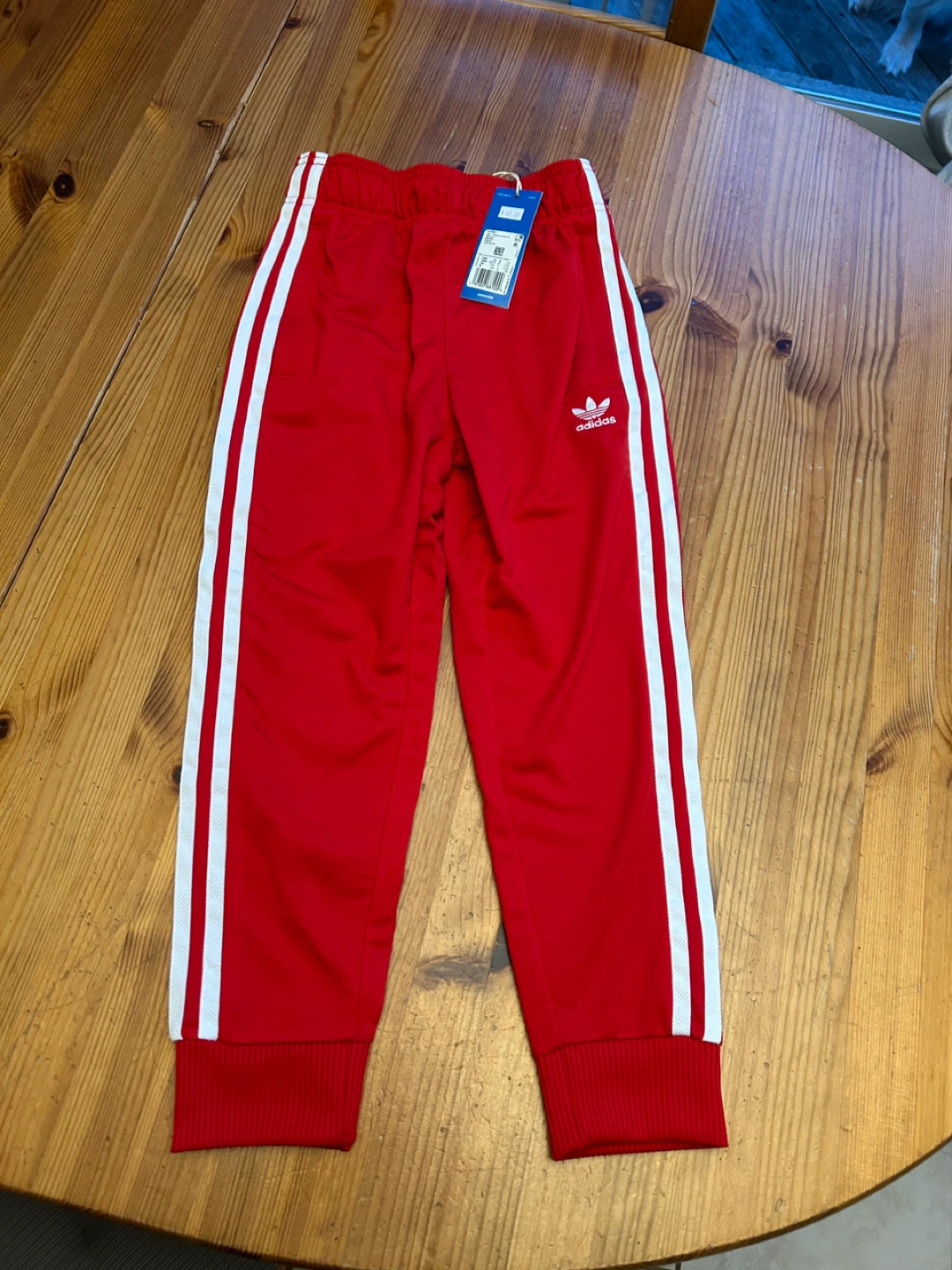 Adidas Red Youth pants XS (7/8) 3 available and 2 small 9/10