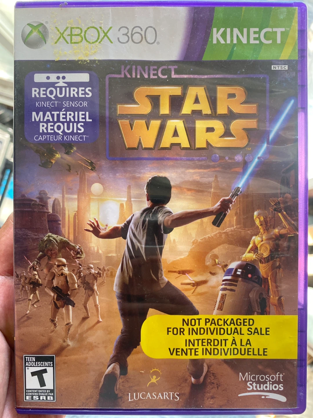 Xbox 360 ⚽️ Kinect Star Wars Video Game