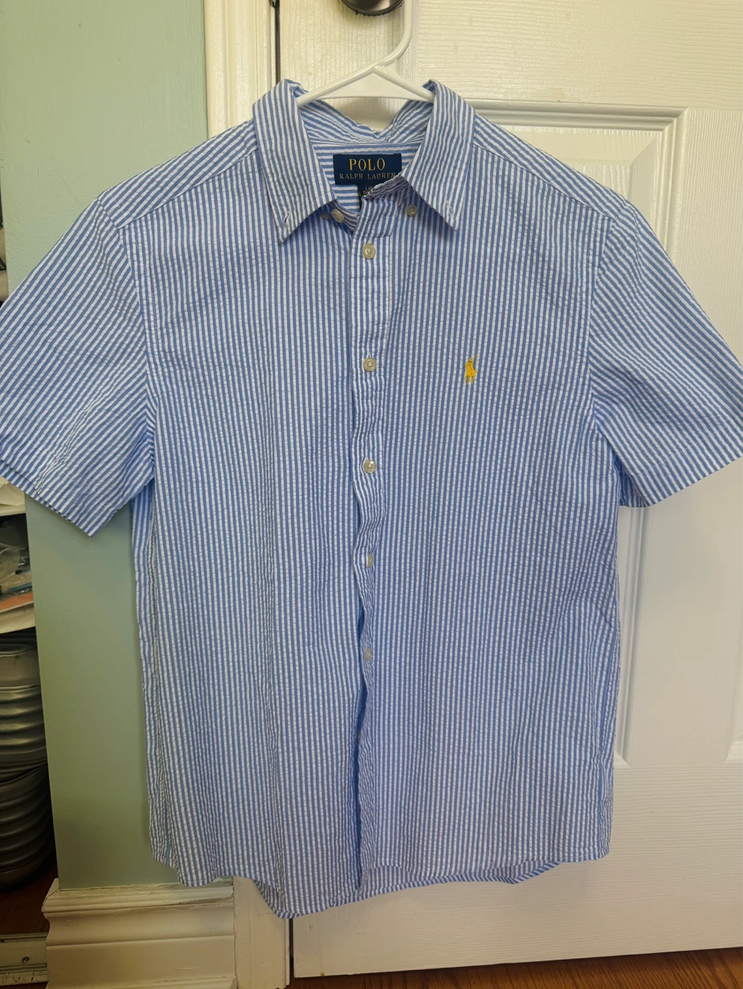 Polo Ralph Lauren seersucker shirt