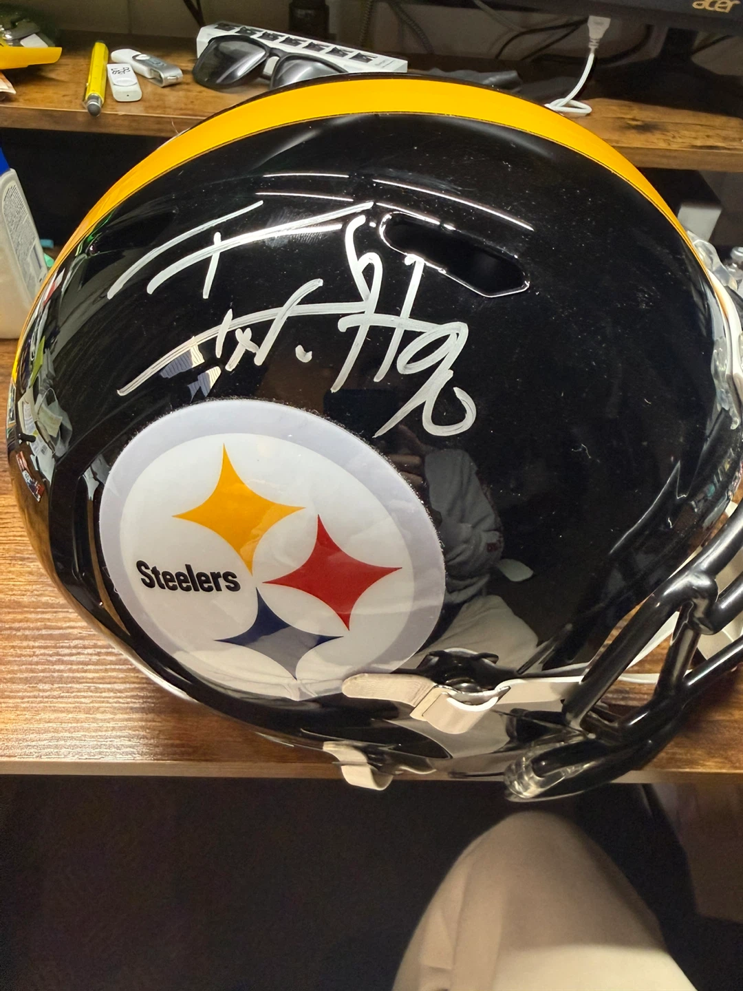 Pittsburgh Steelers Signed Mini Helmet