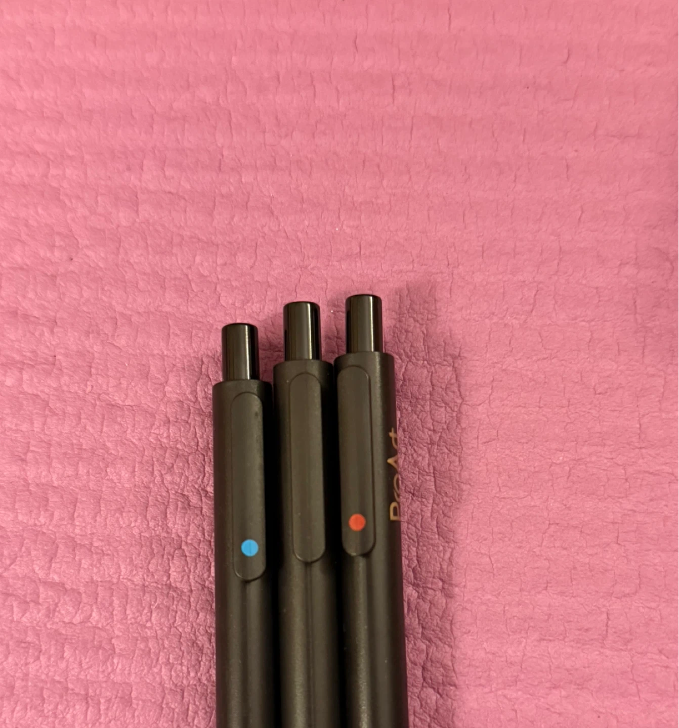 NEW⚽️ProArt Black/Red/Blue Pens (Set of 3) - photo 2