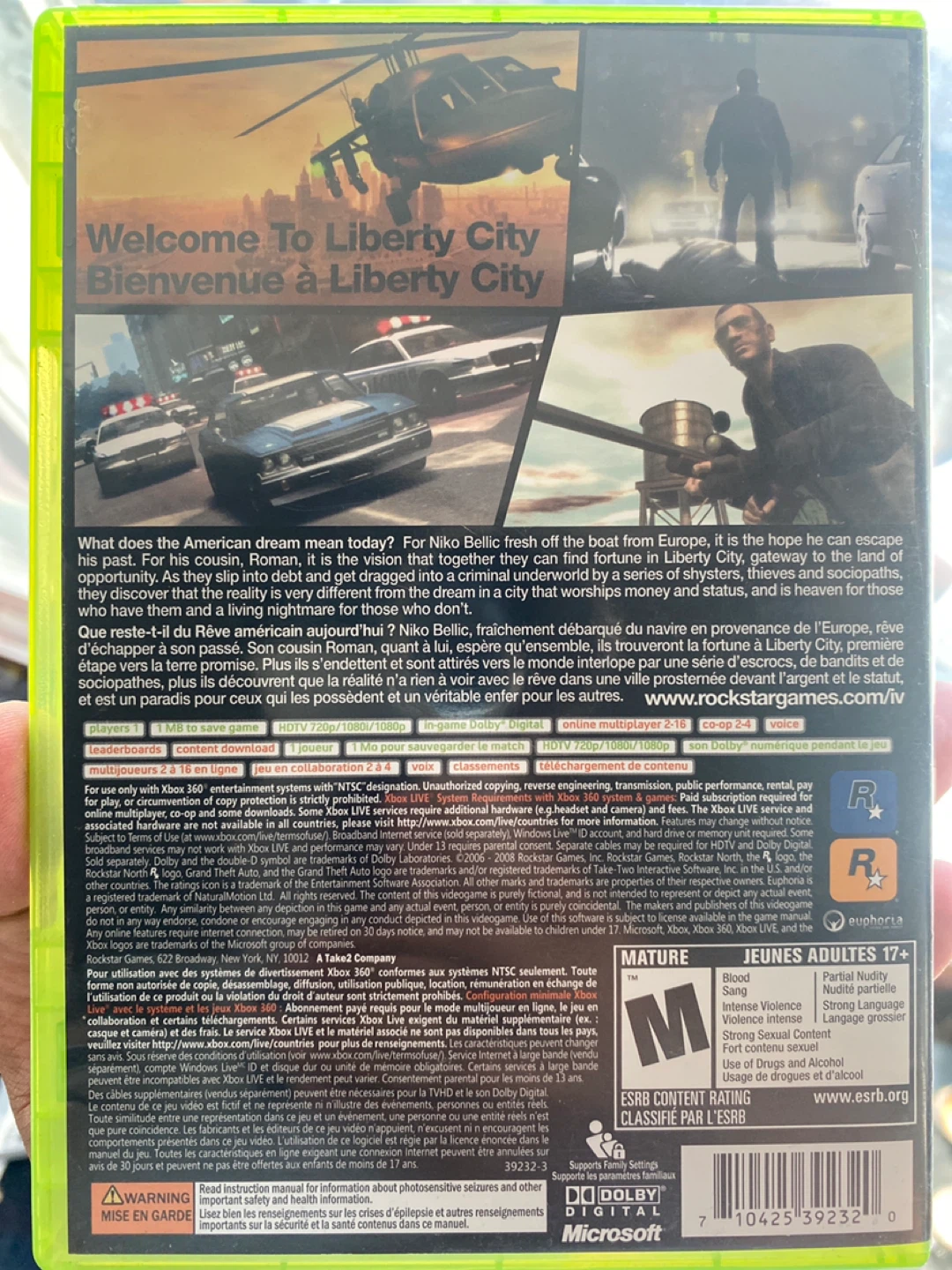 Grand Theft Auto IV (GTA IV) for Xbox 360 ⚽️ - photo 2