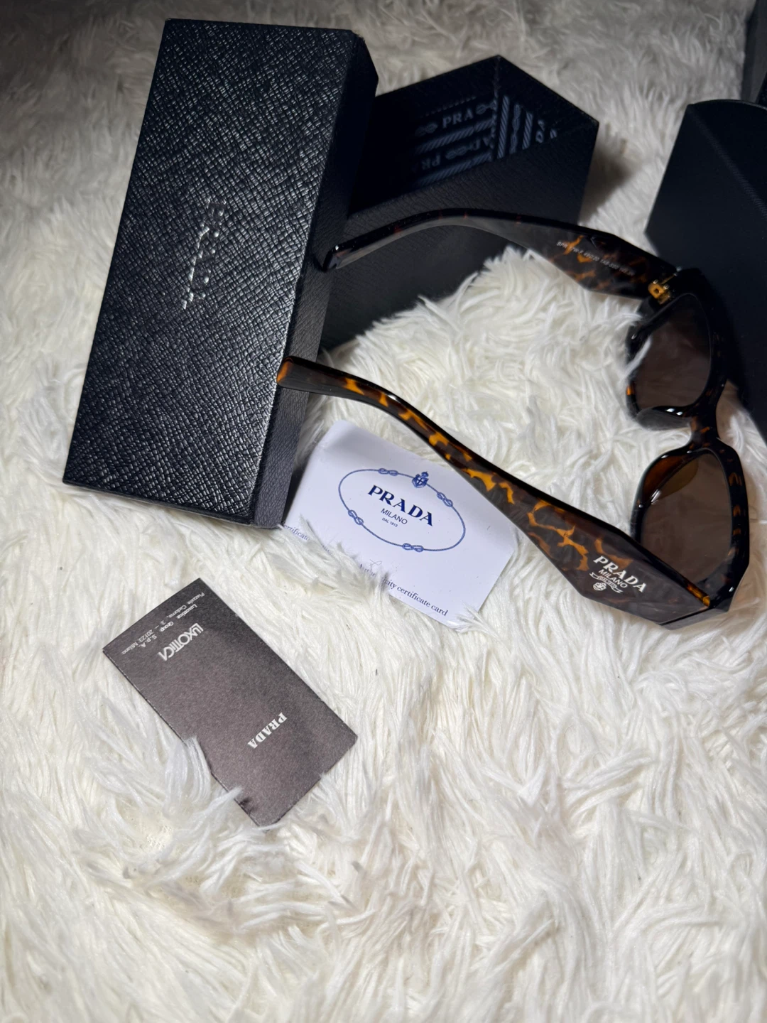 PRADA léopard sunglasses