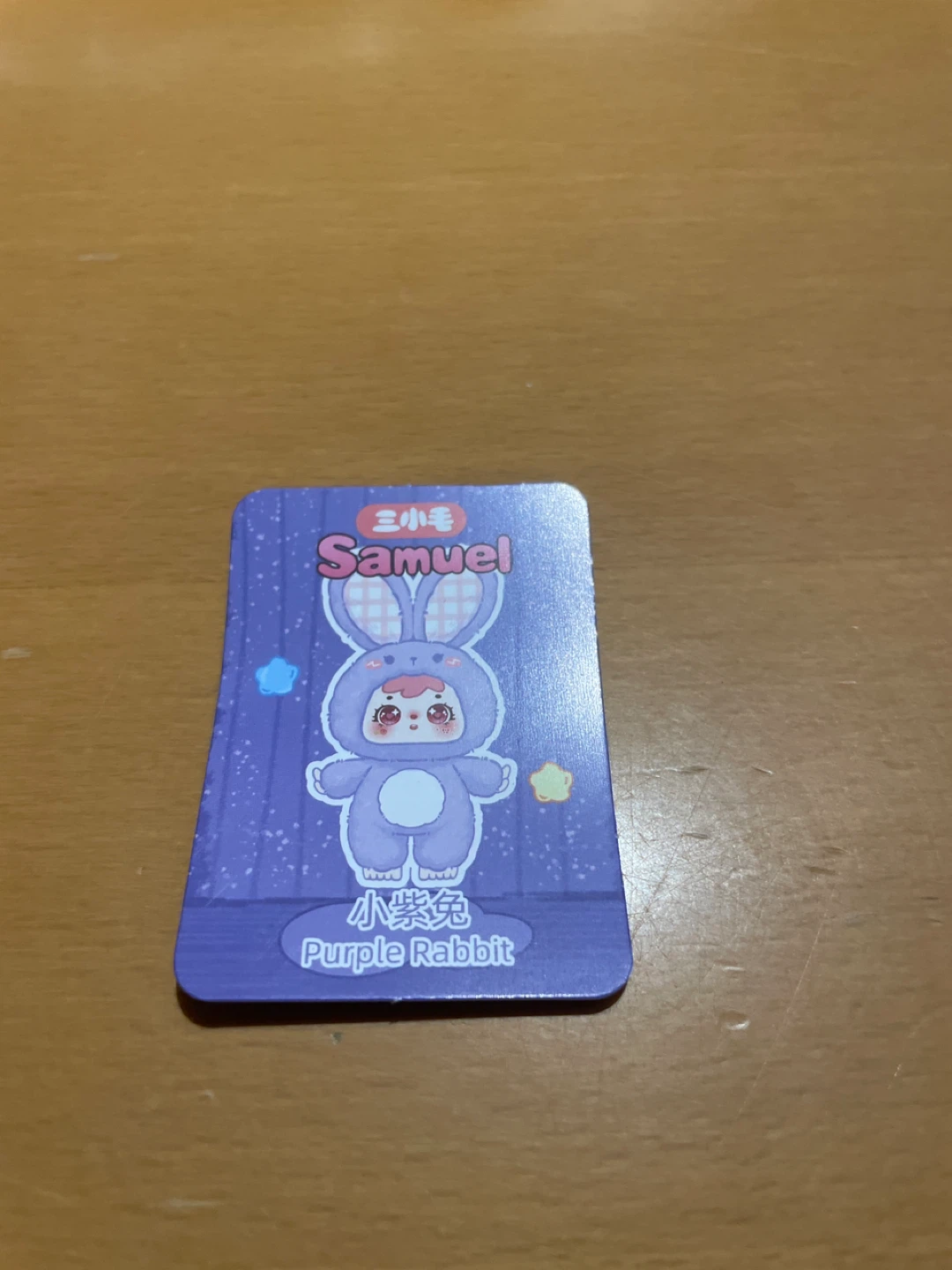 Blind Box Samuel Plush Toy - Purple Rabbit - photo 3