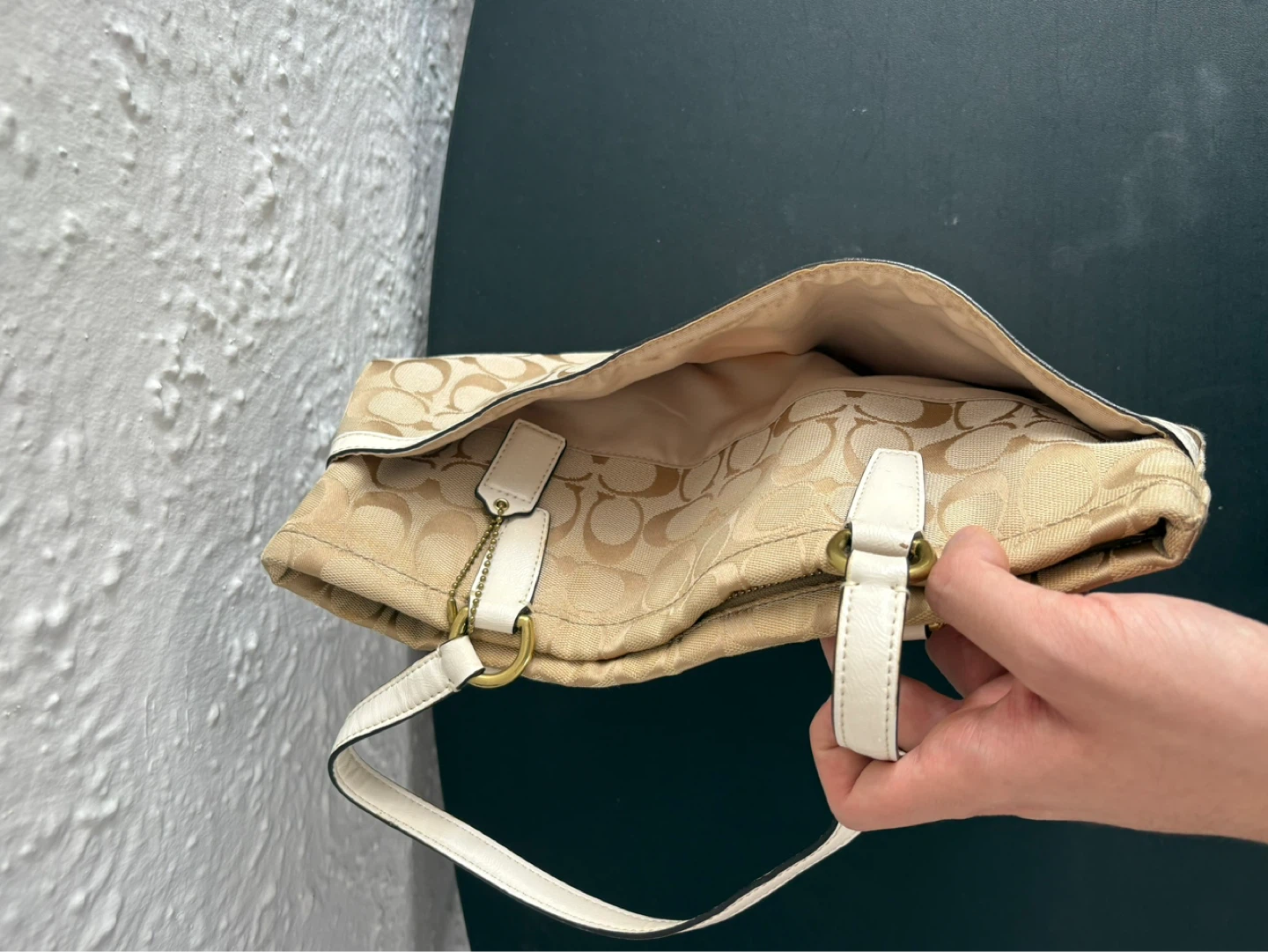 Coach Monogram Canvas Tote Bag - photo 4