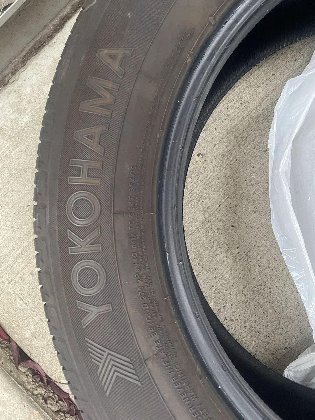 Yokohama Geolandar Tire set 235/60R18 107V - photo 2