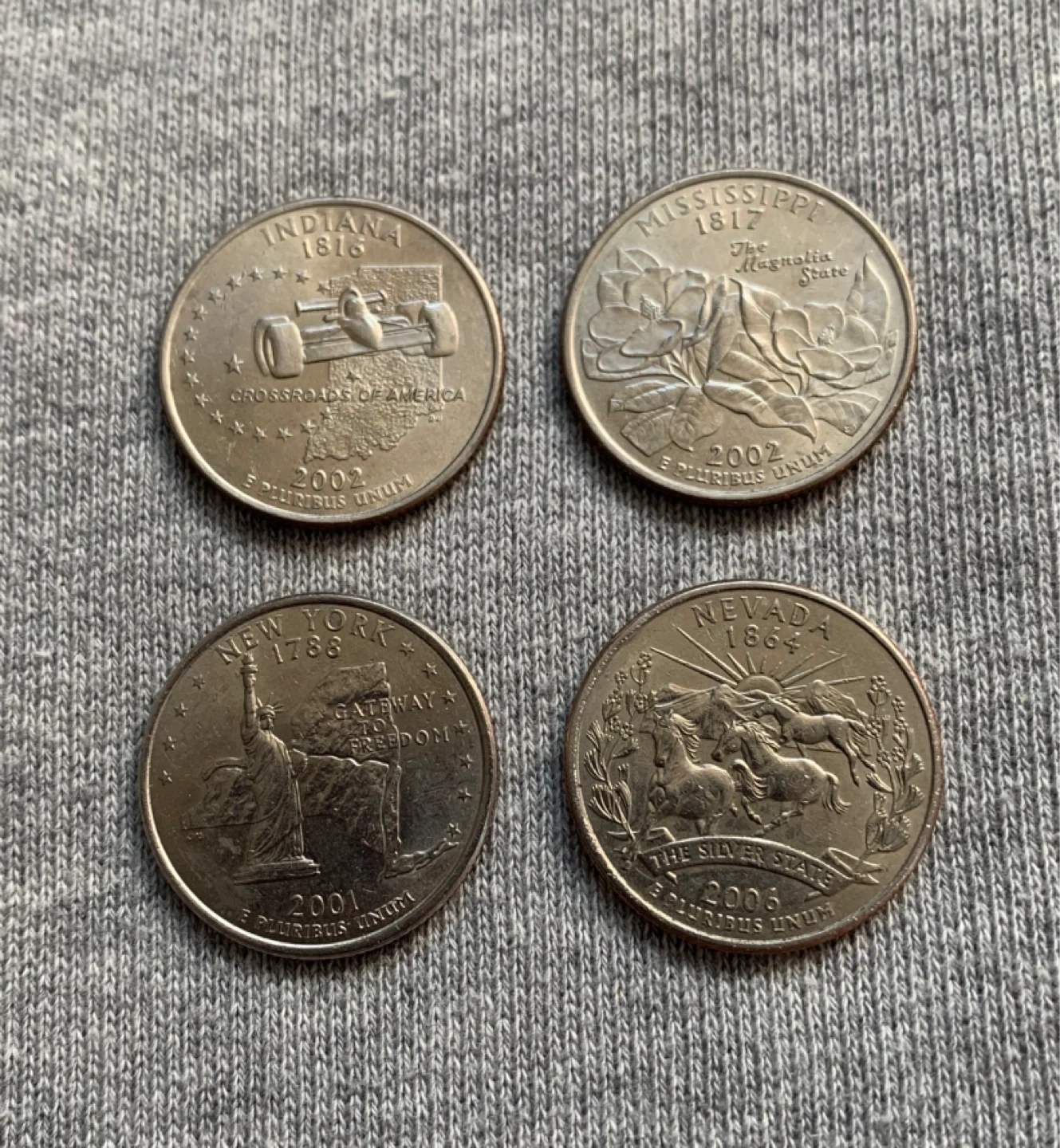 Commemorative American USD 🇺🇸 Specific State Quarters ~ $1 Each