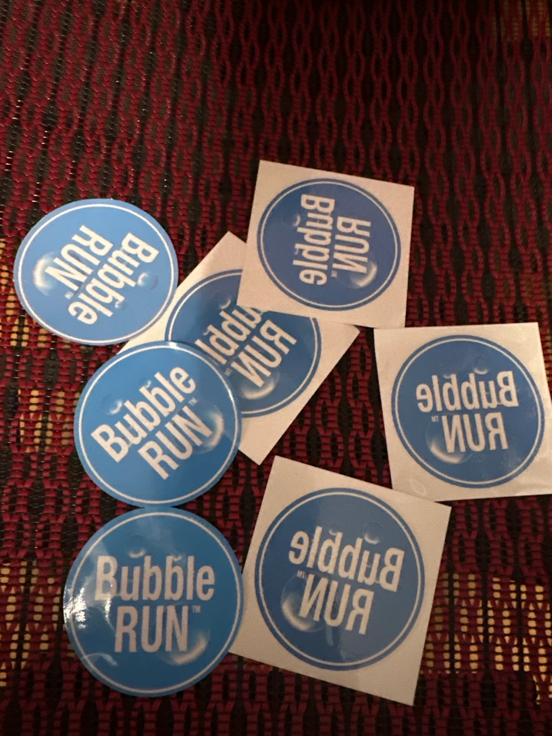 ⚽️ Bubble Run Stickers / Tattoos