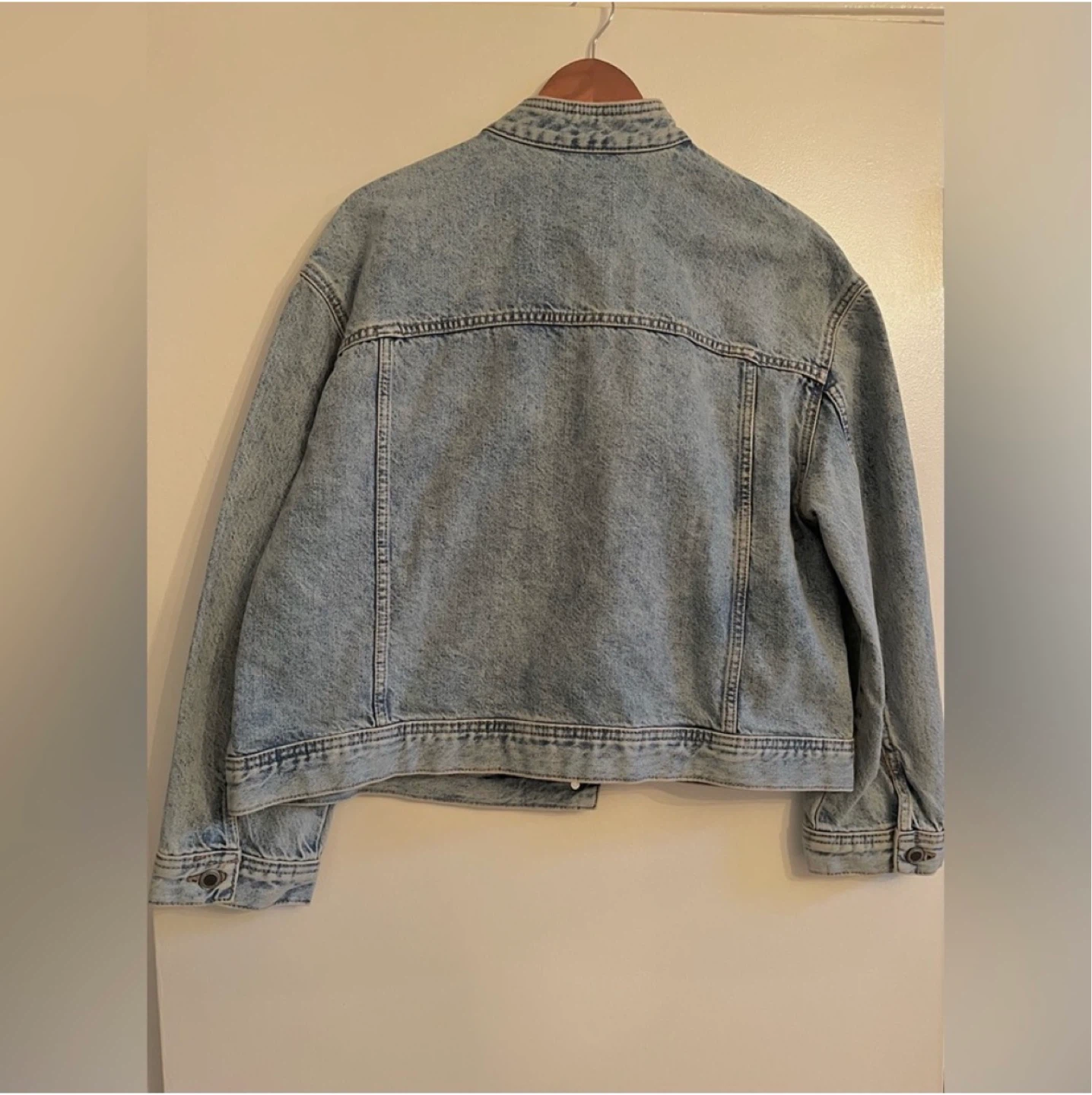 Zara Cross Over Denim Jacket ⚽ - photo 3