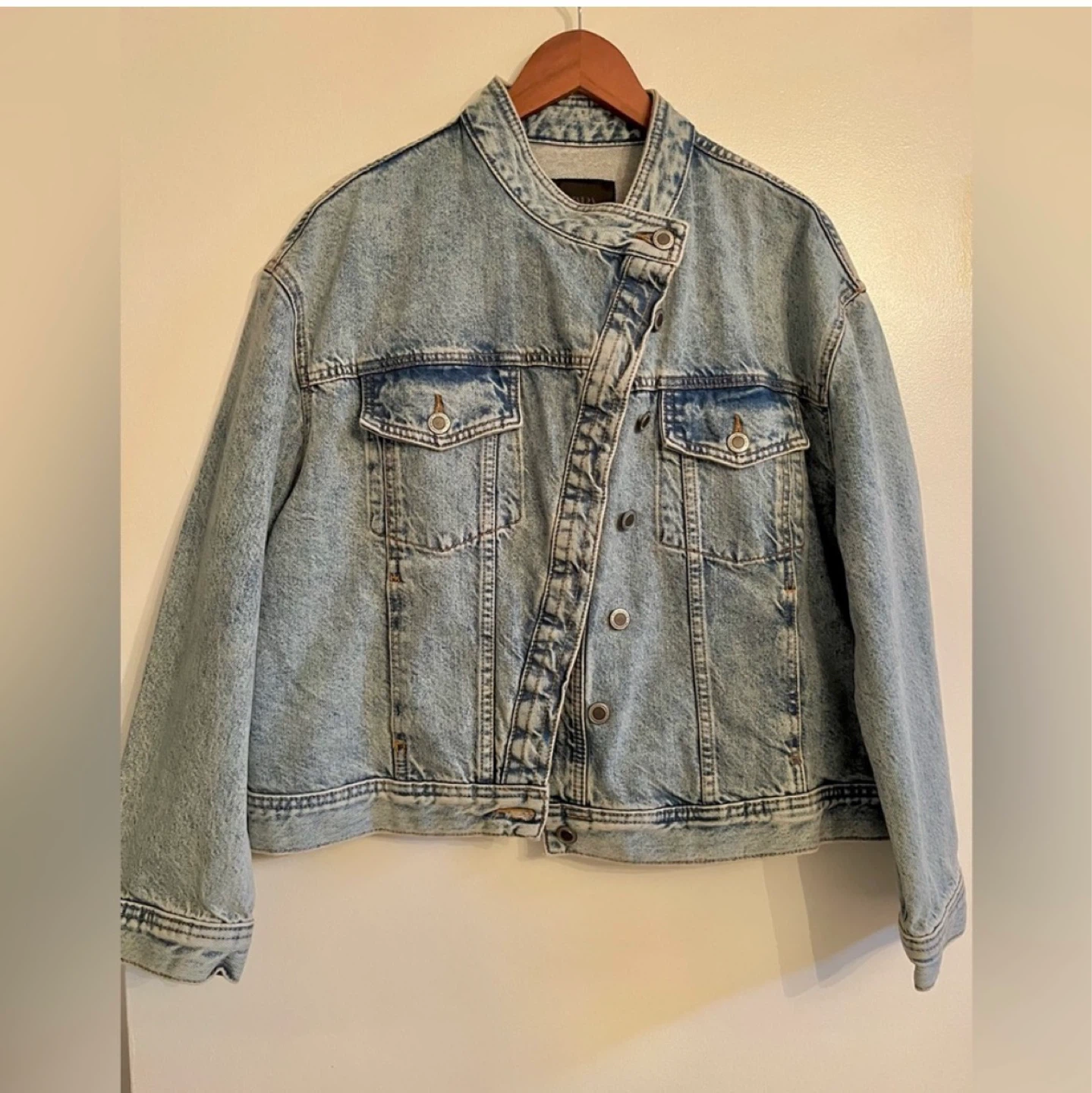 Zara Cross Over Denim Jacket ⚽ - photo 2