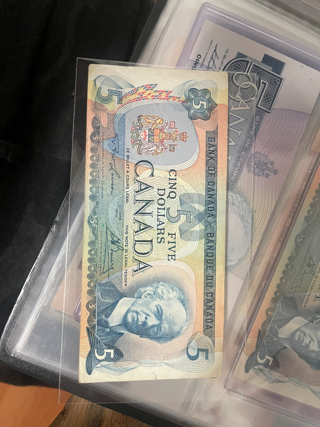Bank of Canada 5 Dollar Bill
