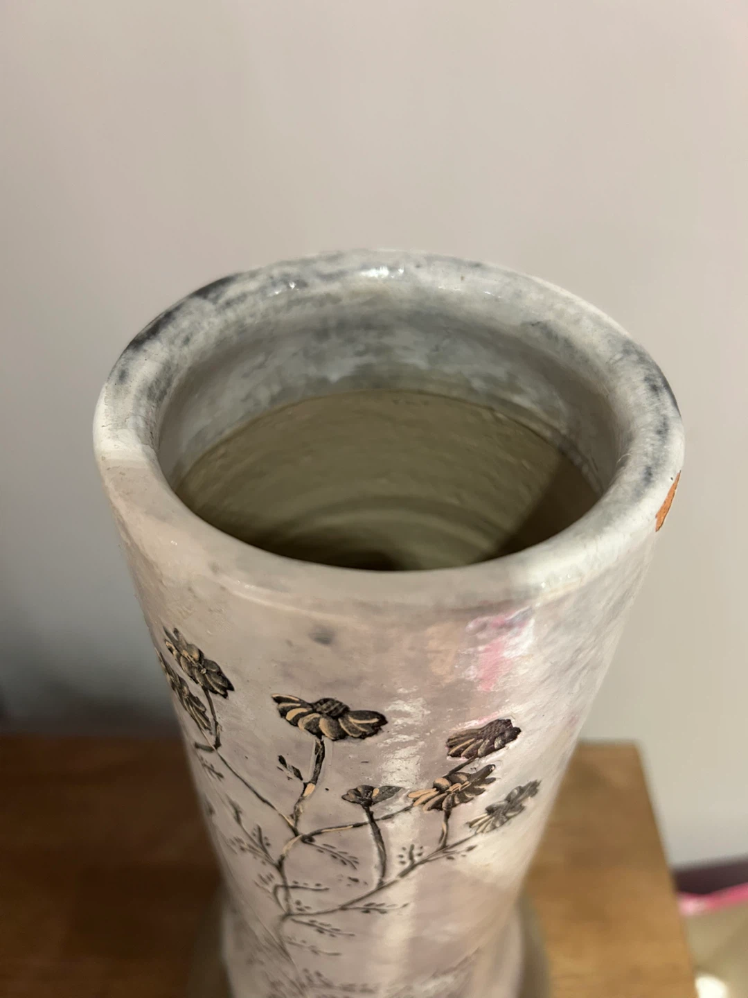 Decorative Vase with Botanical Illustration - photo 2
