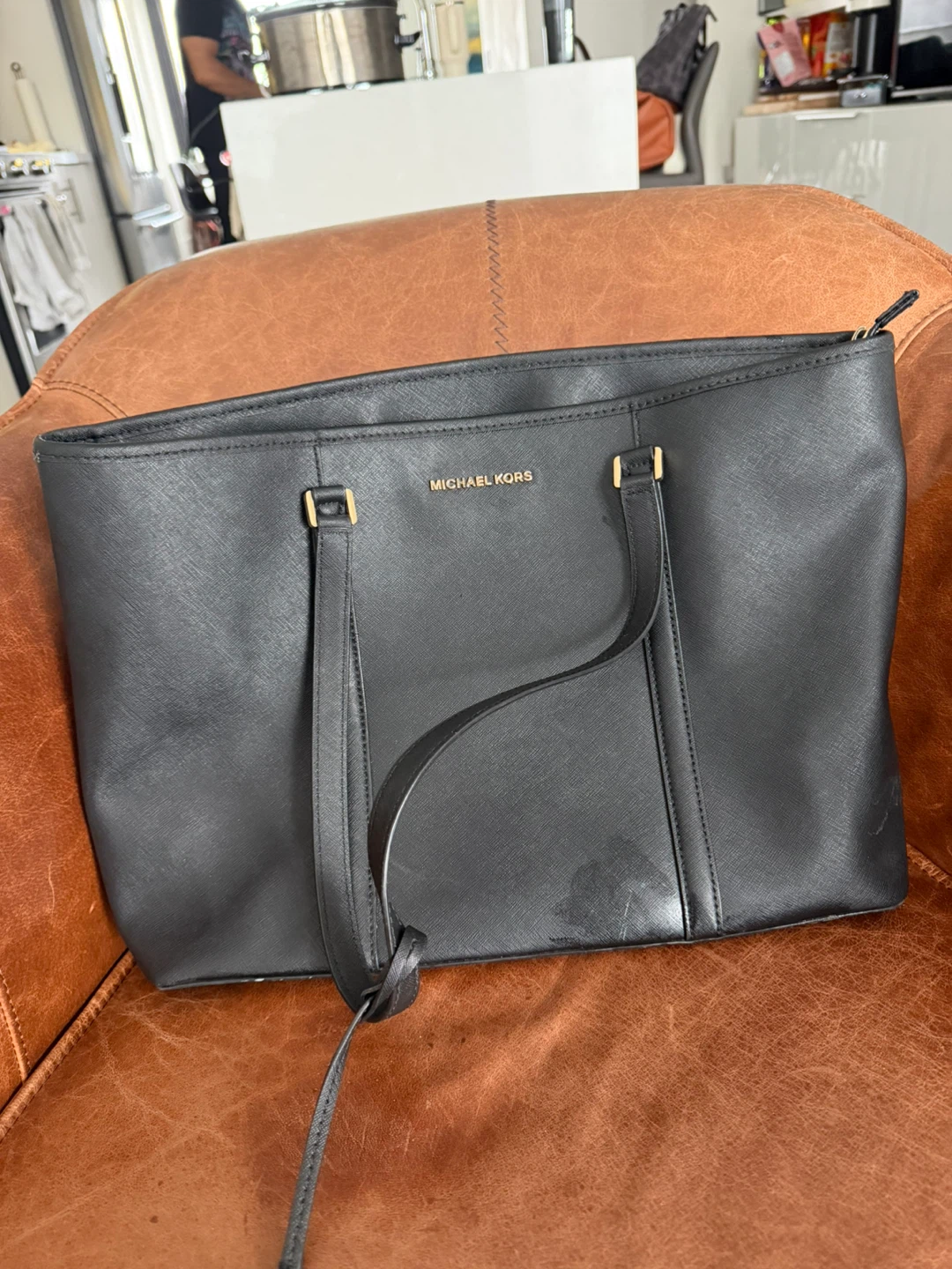 Michael Kors Black Tote Bag