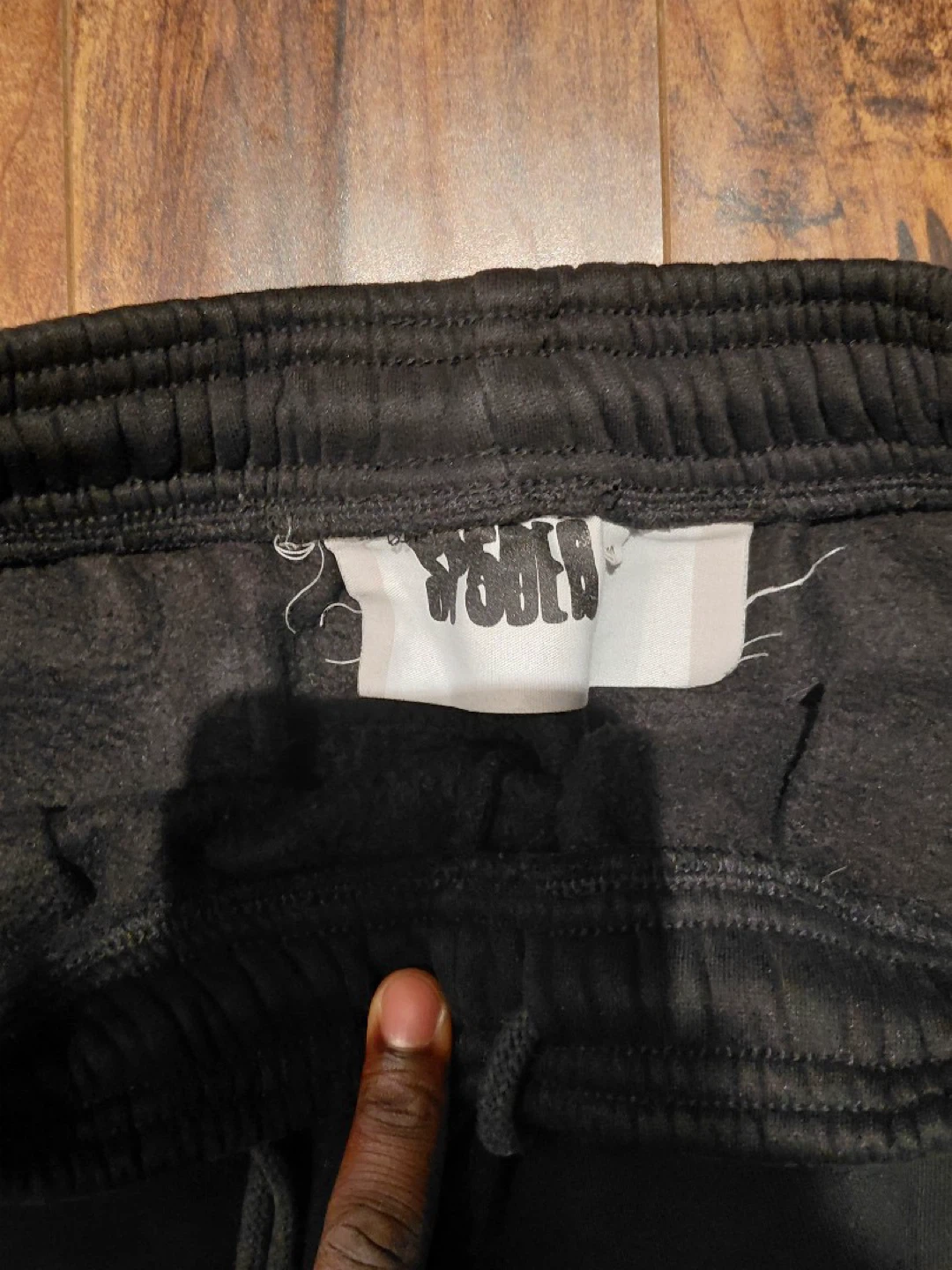 Spider Sweatpants Black with Star Graphic - photo 2