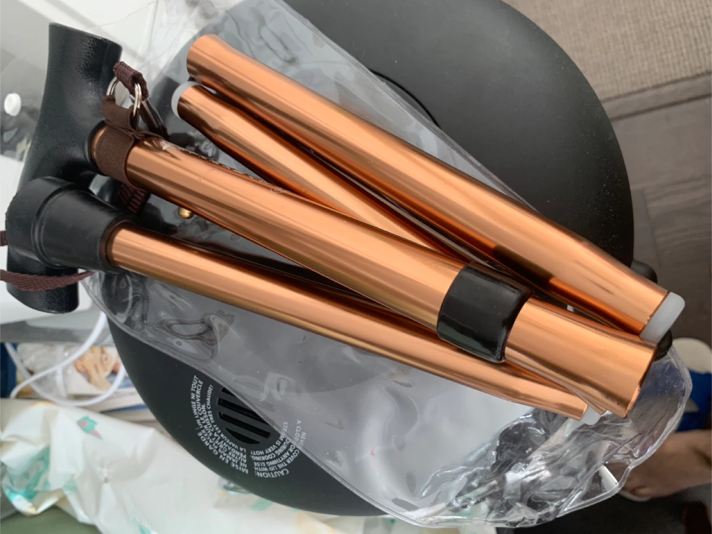 Copper Folding Walking Cane ⚽ - photo 2