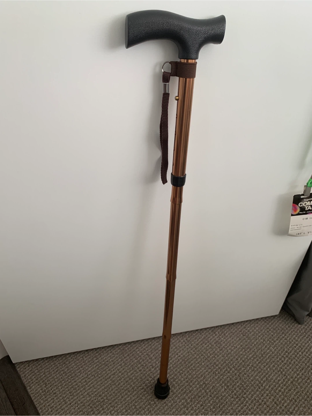 Copper Folding Walking Cane ⚽