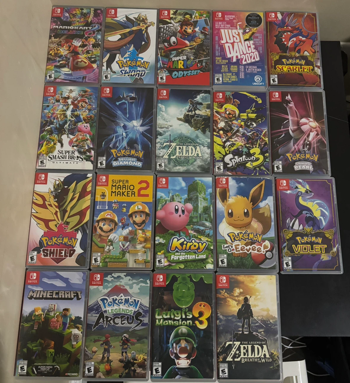 Nintendo Switch Console with Games