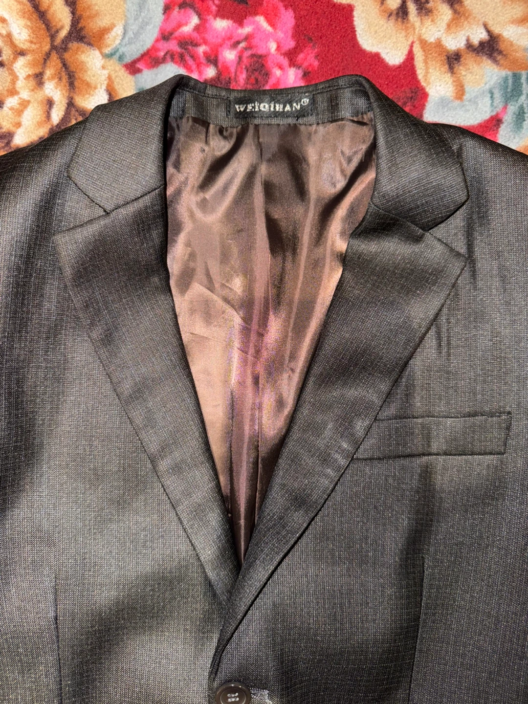 WEIDIRAN Men's Suit Jacket - photo 3