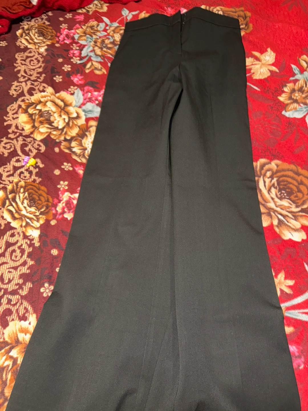Mango Black Wide-Leg Pants - photo 4