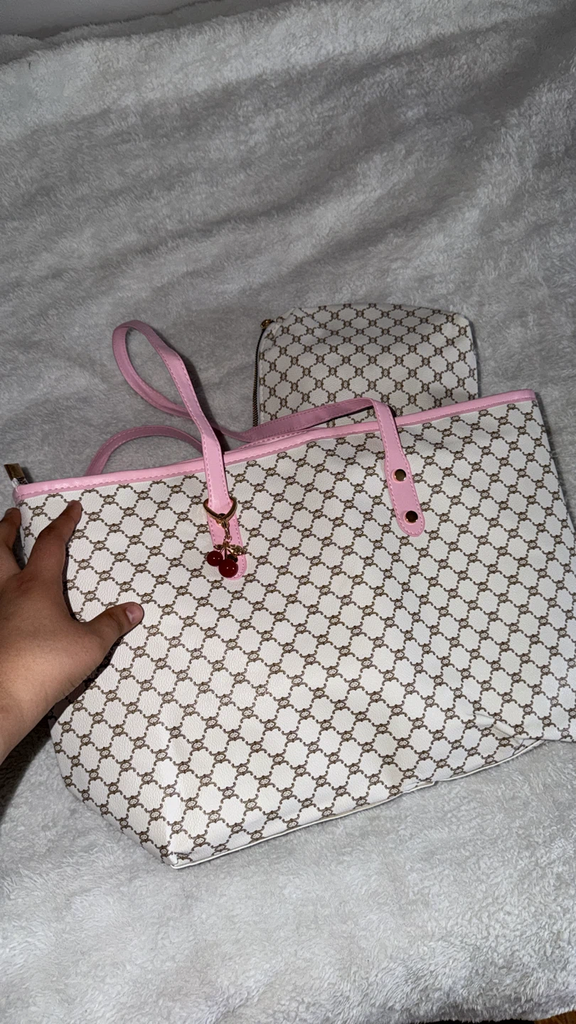 Tote Bag with Matching Pouch +charm - photo 3