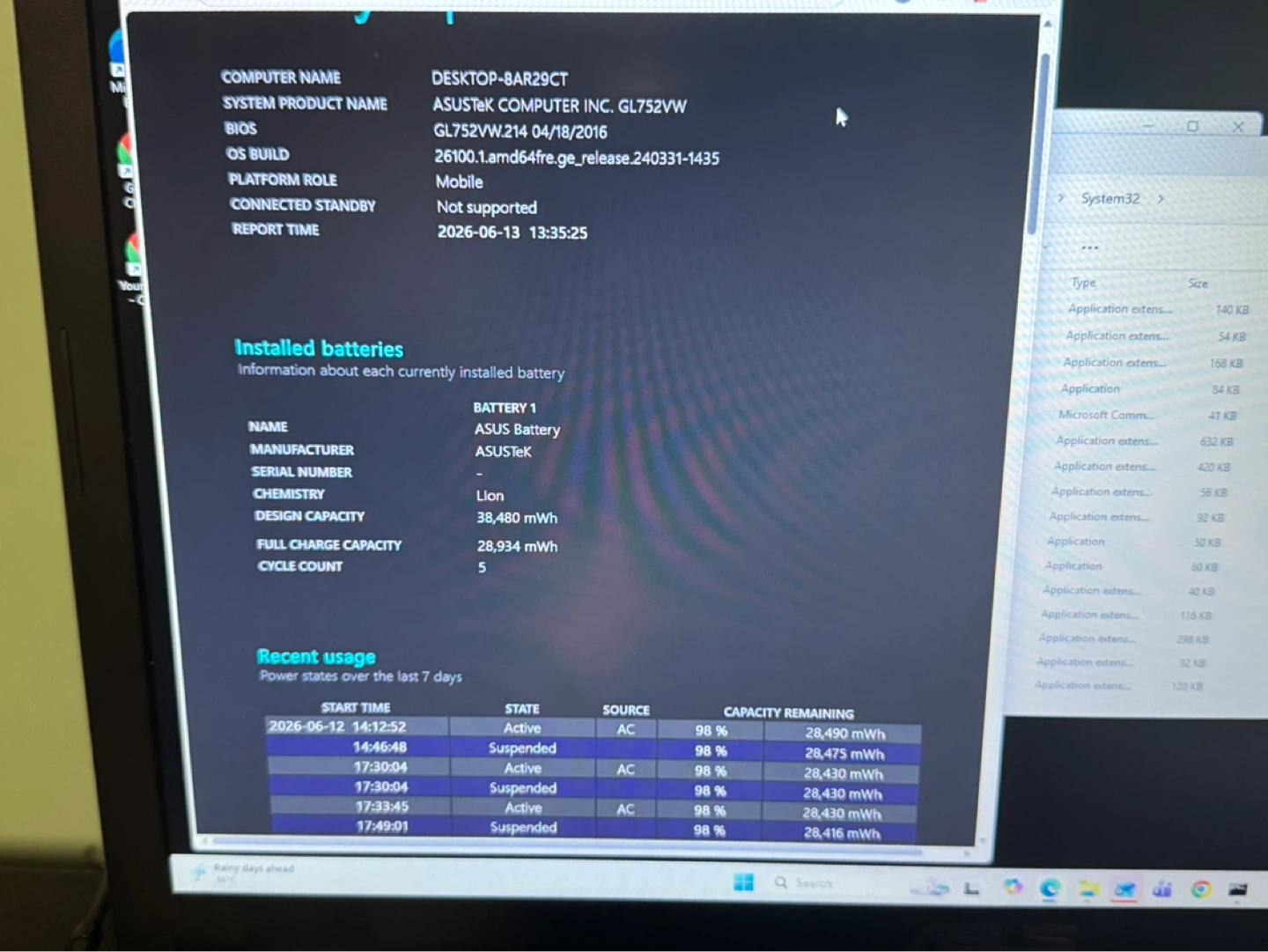 ASUS ROG GL752VW Gaming Laptop - photo 3