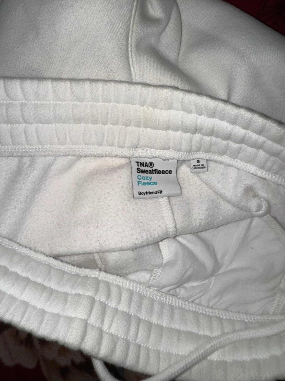 TNA Sweatfleece Cozy Fleece Boyfriend Fit Sweatpants - photo 3