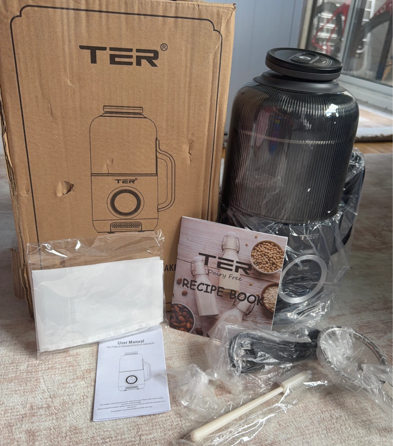 TER 10-in-1 Nut Milk Machine - Black