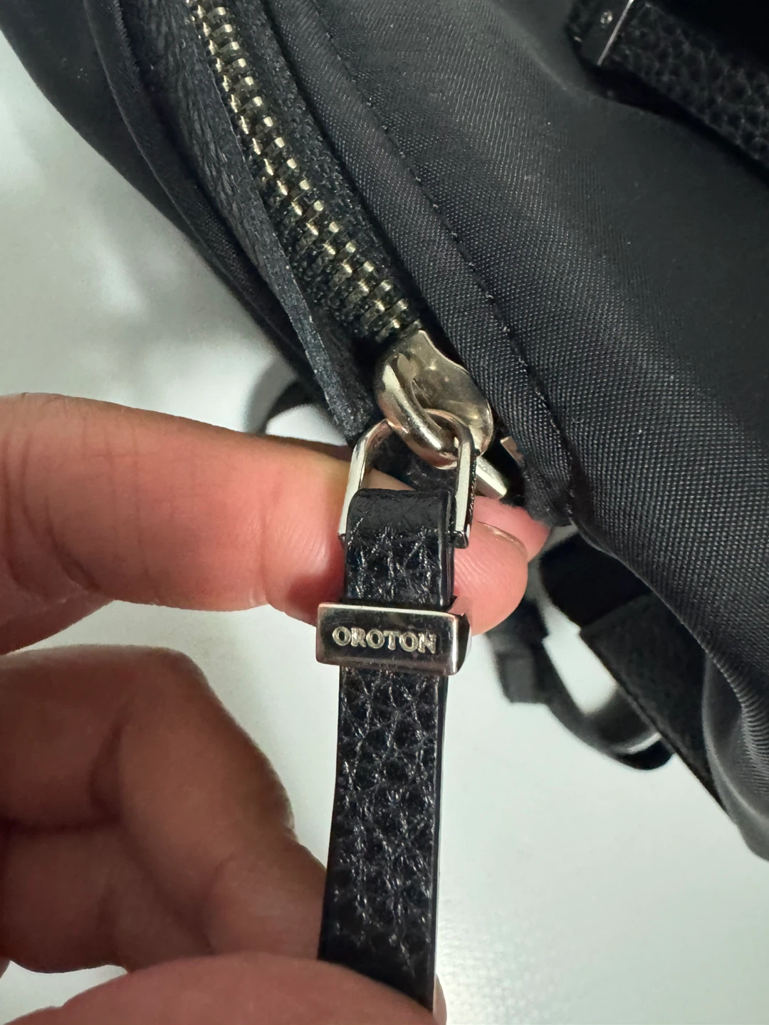 Oroton Black Nylon Backpack - photo 4