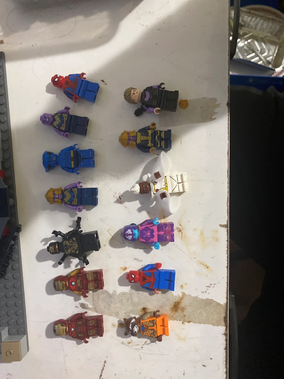 Lego marvel ninnyfigs