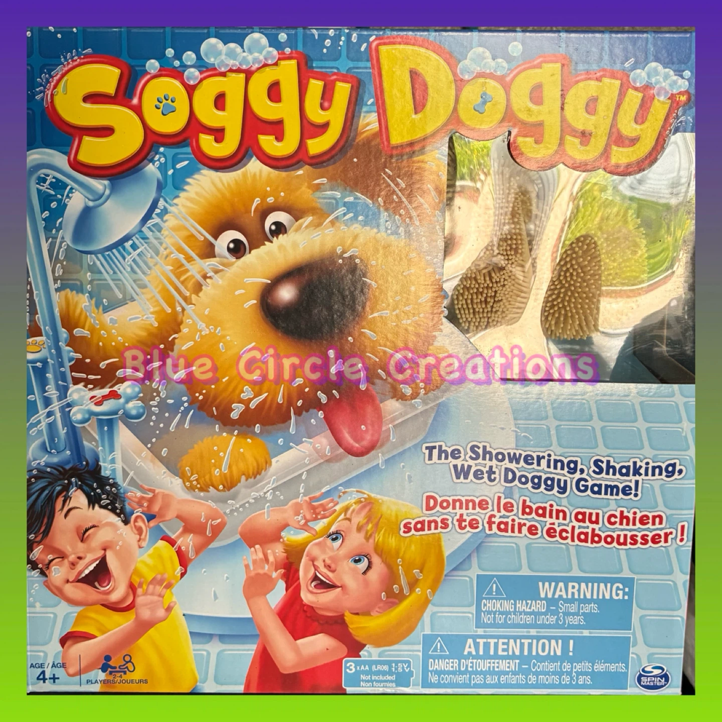 Soggy Doggy Board Game for Kids/Families NIB