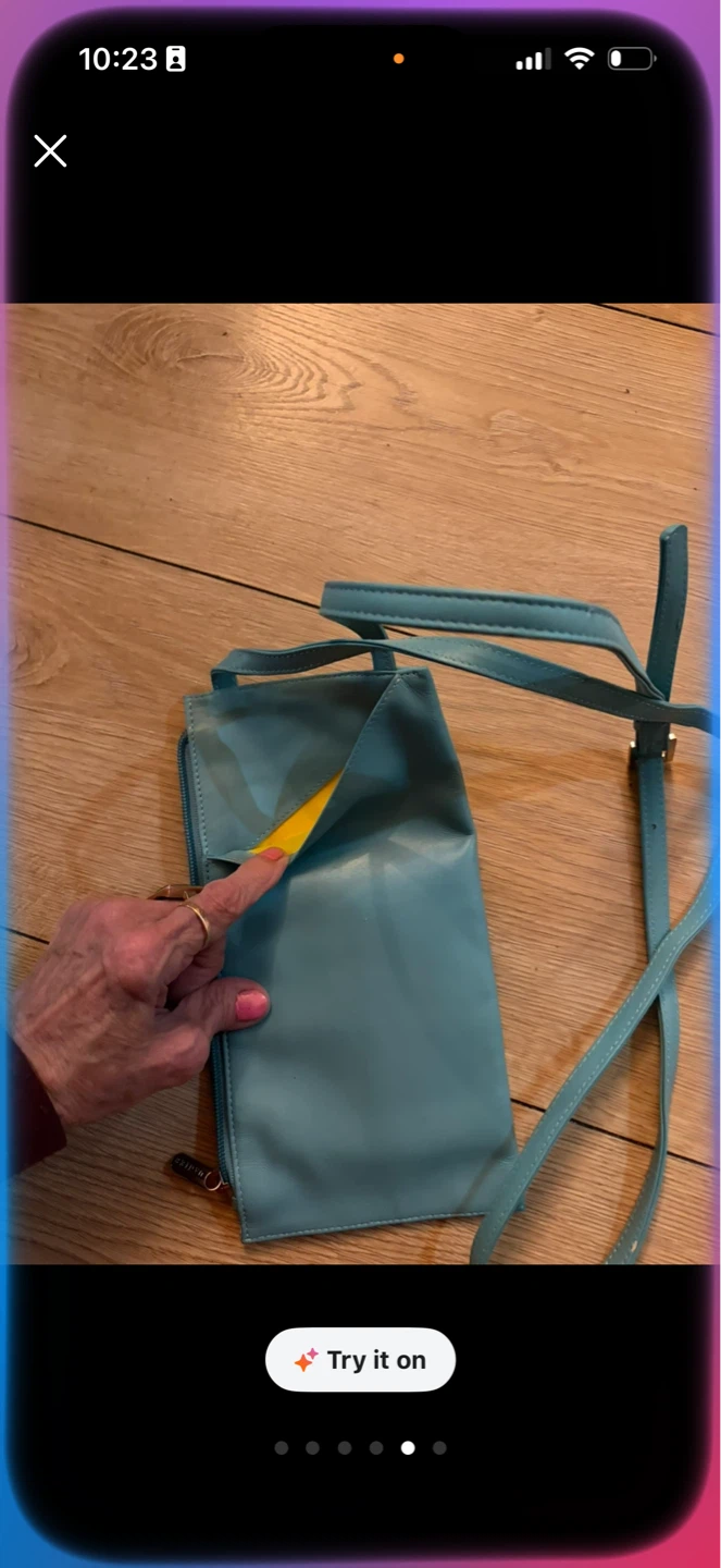 Danet turquoise Crossbody Bag - photo 5