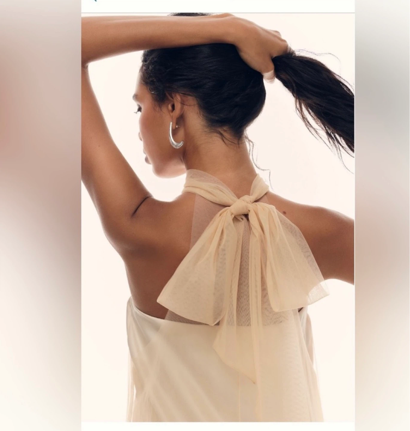 Anthropologie Tulle Halter Dress ⚽ - photo 2