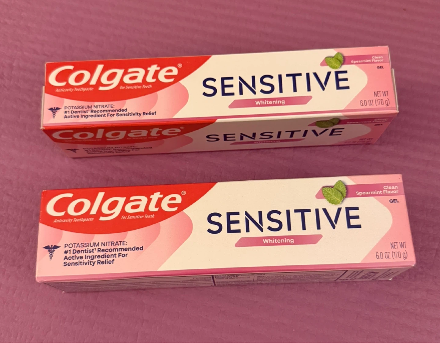 NEW⚽️Colgate Sensitive Whitening Toothpaste,6.0 oz