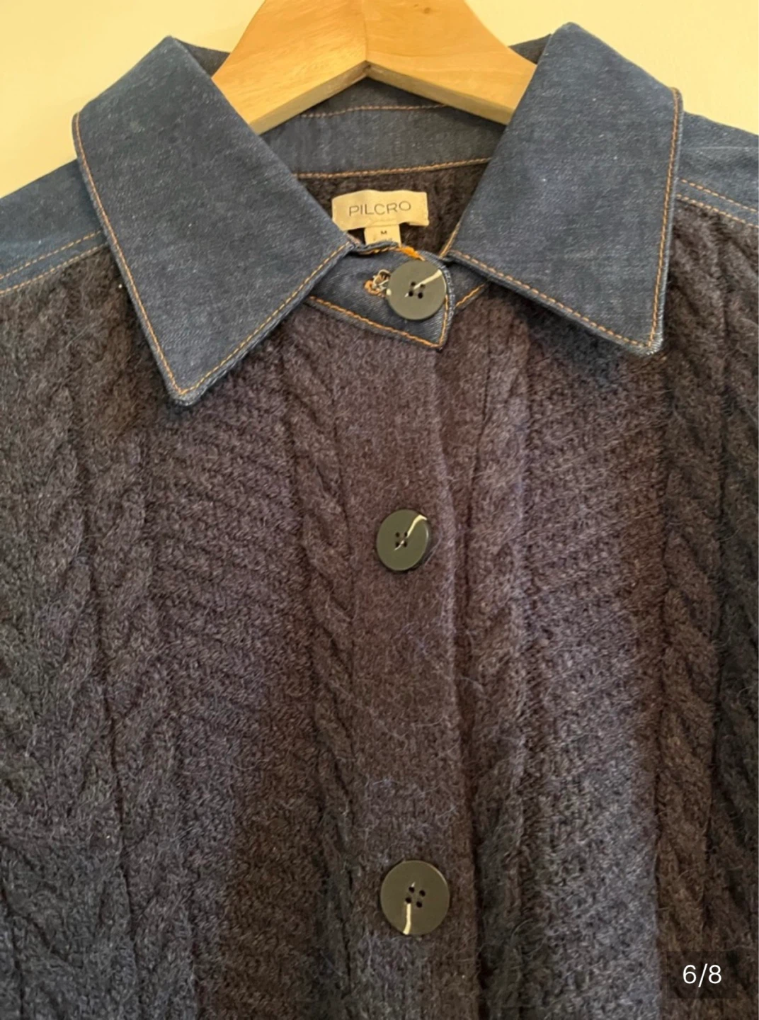 Pilcro Cable Knit Cardigan ⚽ - photo 4