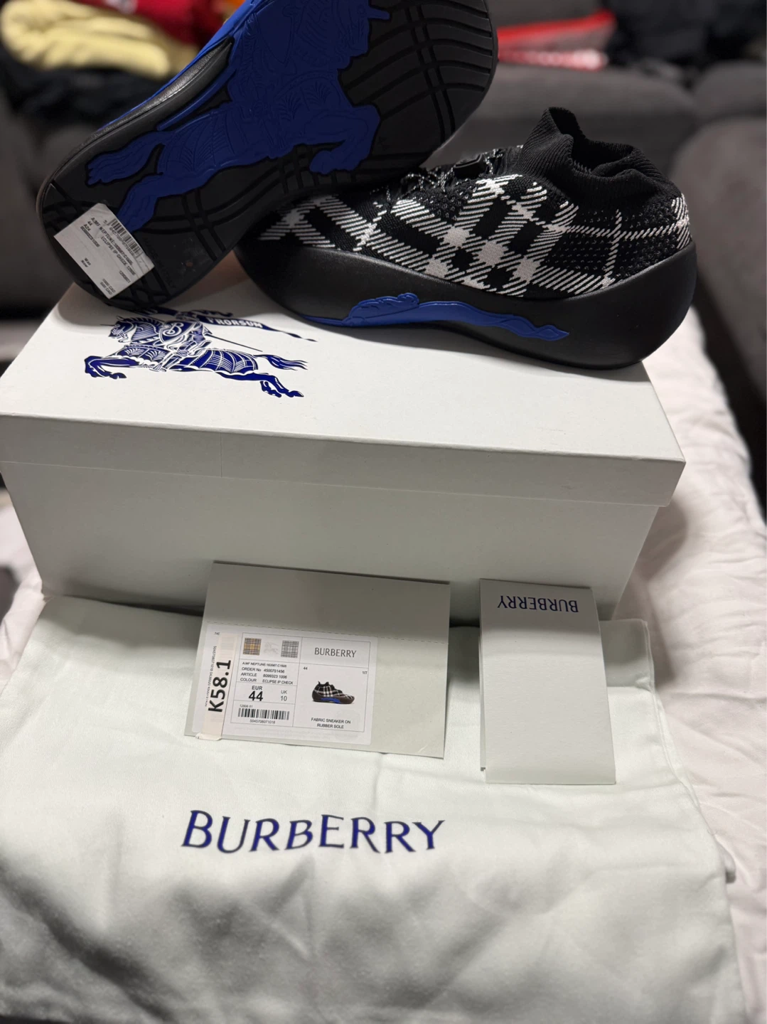 Burberry Sneakers - Size 44