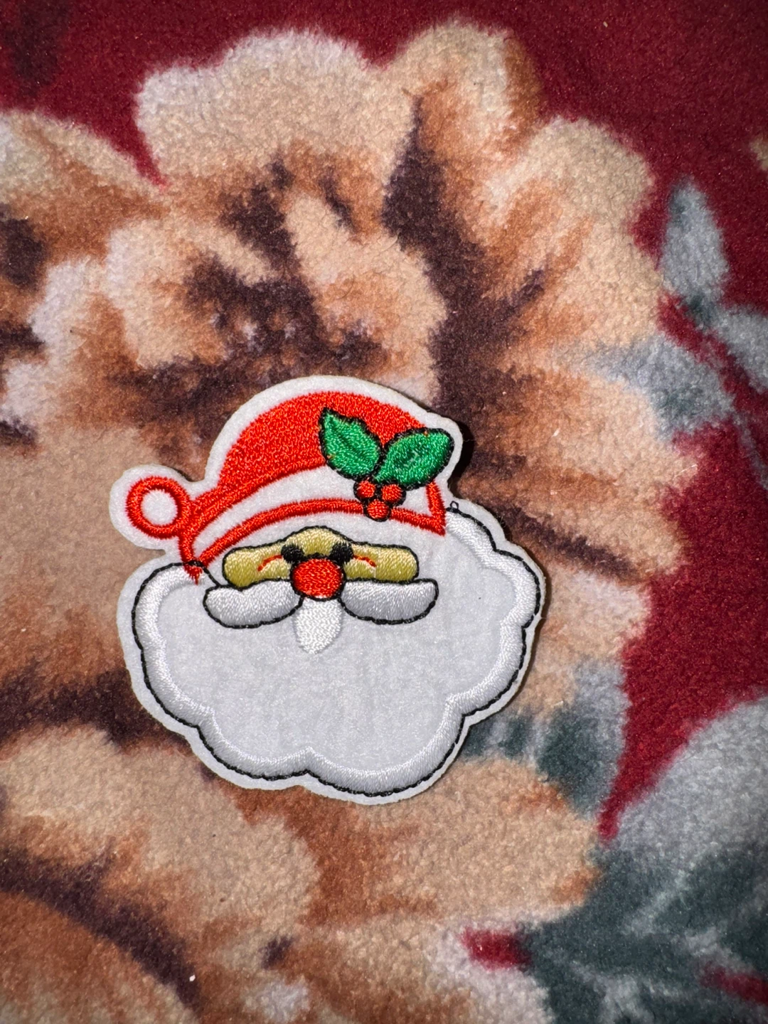 Santa Claus Embroidered Patch