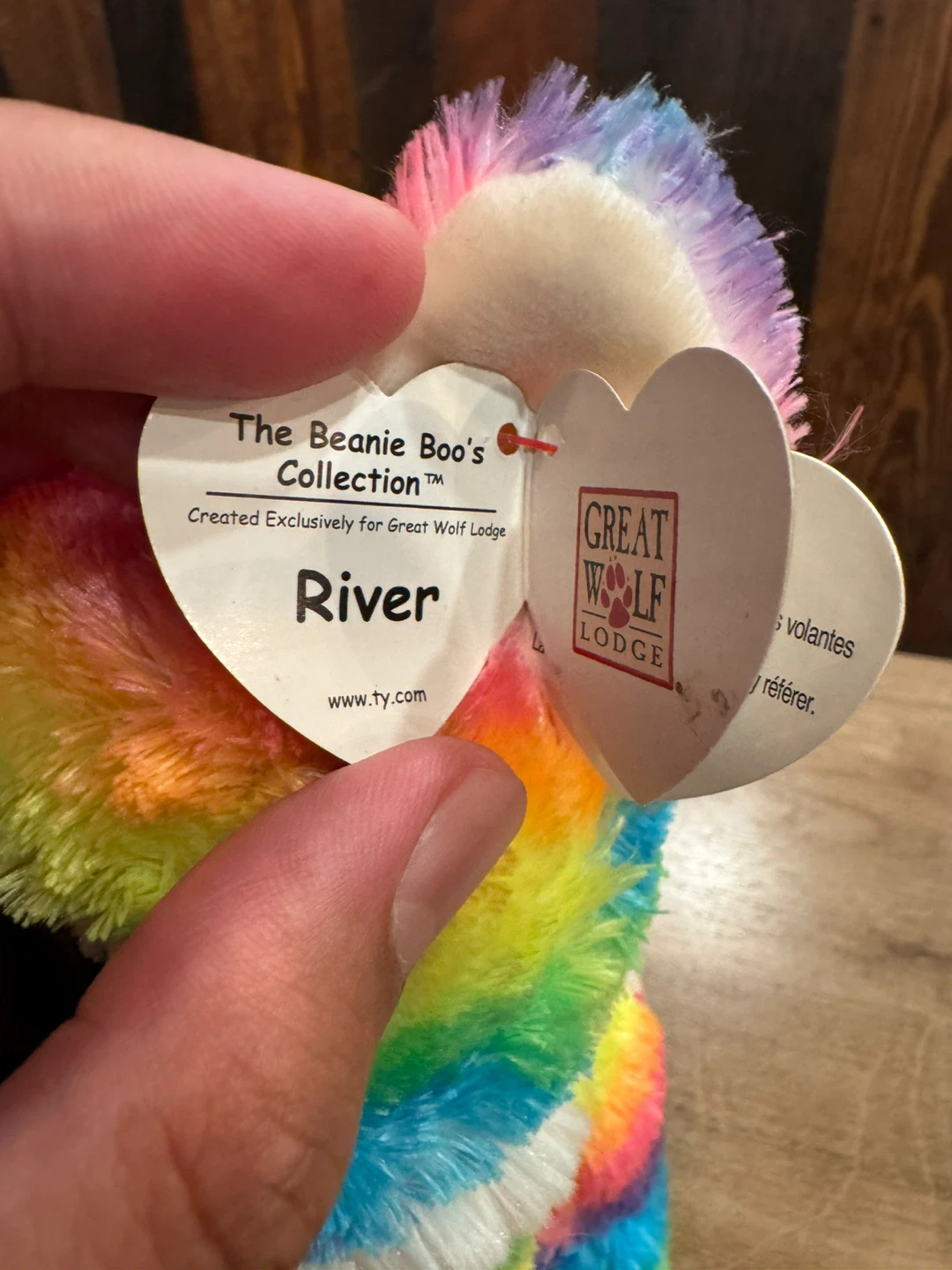 Ty Beanie Boos "River" 10" Great Wolf Lodge Exclusive NEW - photo 3