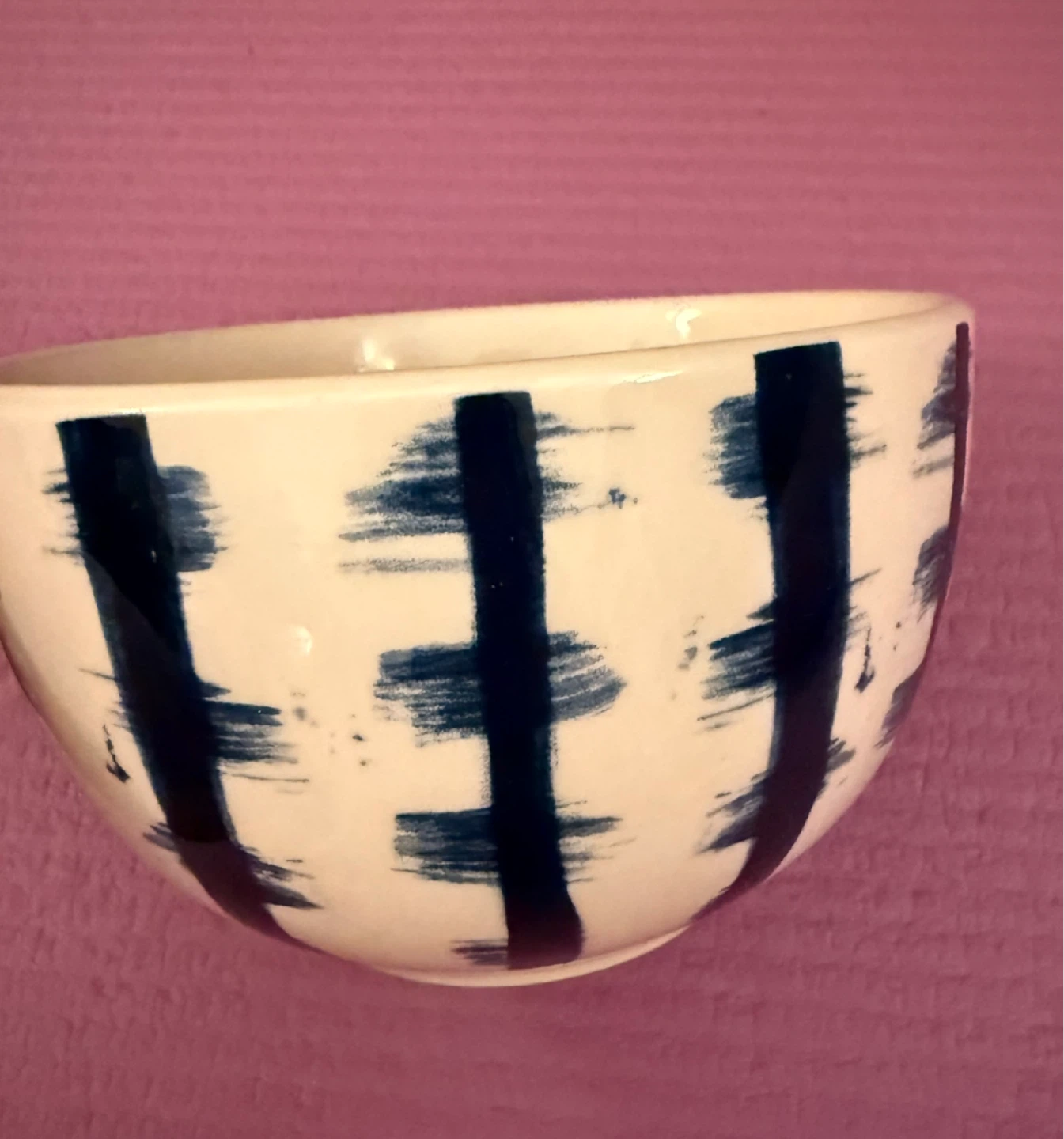 ⚽️ Circa MicrowaveMe Porcelain Bowl- blue art design