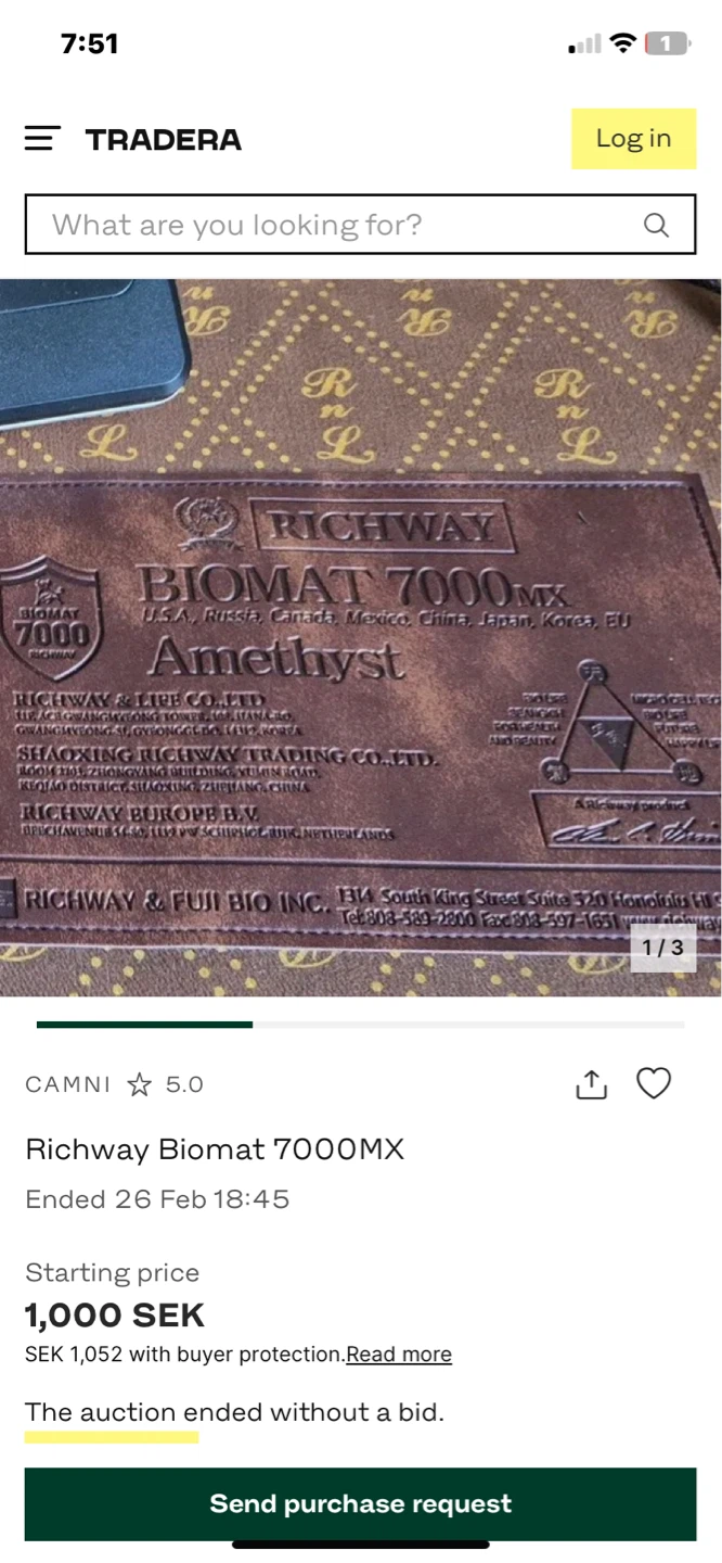 Richway Biomat 7000MX